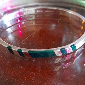 Taxo Mexico Sterling Malachite bracelet